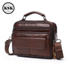 Genuine Leather  Men's Messenger Bag - Men's Things