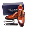 Handmade Men's Dress Shoes Genuine Leather