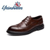 Brogue Shoes Designers Mens Casual Leather Footwear