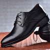 2021 new men pointed toe dress shoes high quality leather formal shoes