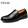 Black Formal Dress Shoes Genuine Leather